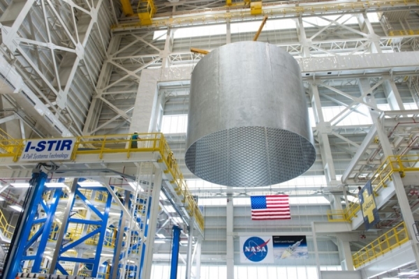 NASA(미국 항공우주국)가 제작중인 액체수소탱크 [출처 나사홈페이지]