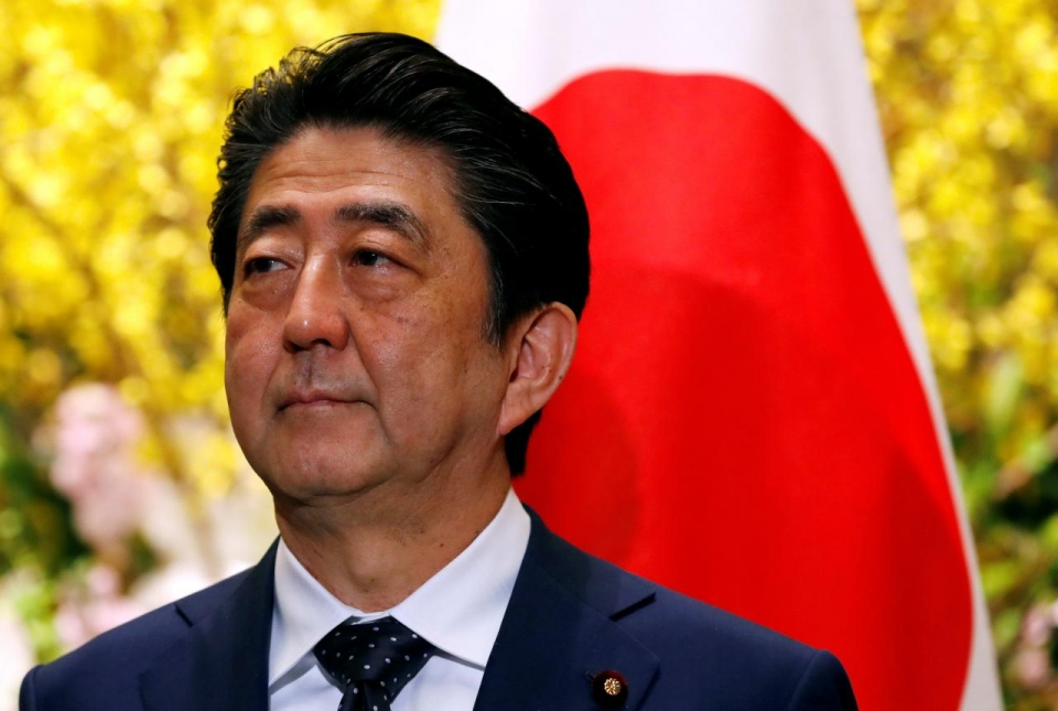 아베 신조 일본 총리. (Reuters 제공)