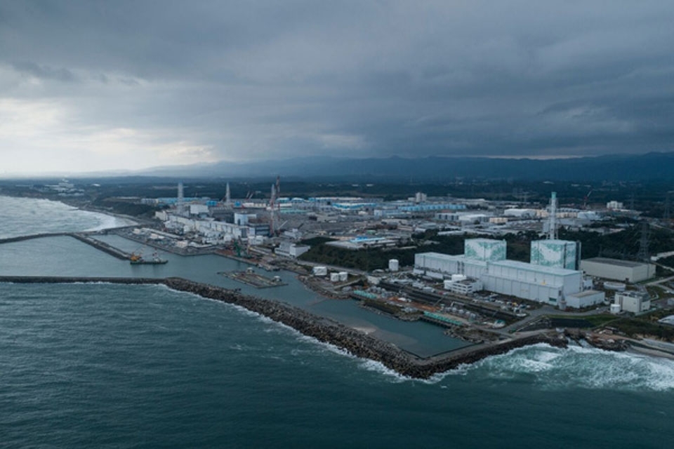 그린피스가 지난해 10월 촬영한 일본 후쿠시마 원자력발전소 모습. (사진=그린피스 제공)