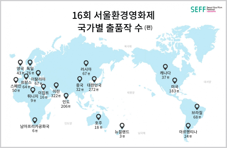 서울환경영화제에 공모하는 출품작 수가 매년 증가추세다.(환경재단 제공)2019.2.22/그린포스트코리아