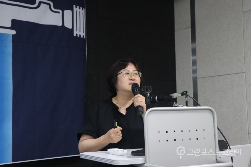 박옥희 인천환경운동연합 사무처장(송철호 기자) 2019.6.27/그린포스트코리아