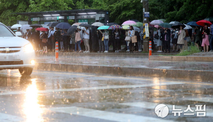 서울, 경기 일대에 폭우가 쏟아지고 있다.(뉴스핌 제공)