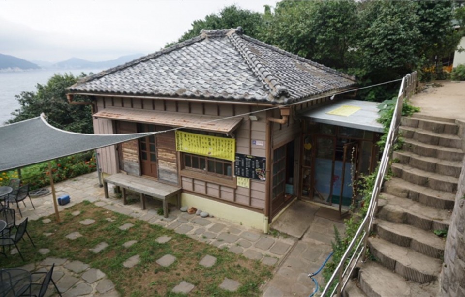 지심도 일본군 소장 사택. 지난해까지 카페로 운영됐으나 현재는 미운영. (사진 국립공원공단 제공)