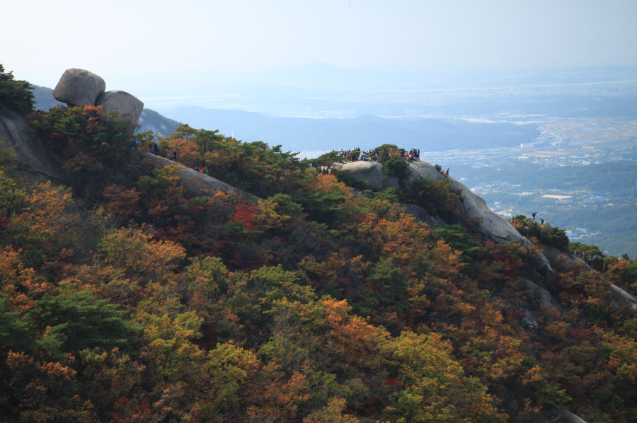 북한산국립공원 해골바위 부근. (사진 국립공원공단)