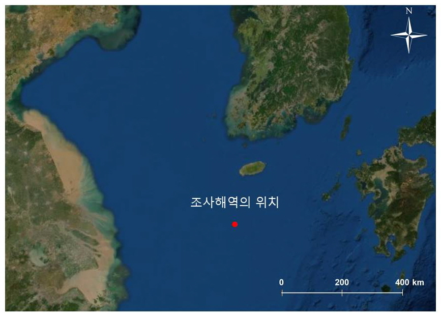 한국해양과학기술원이 조사를 수행한 해역 위치. (자료 한국해양과학기술원 제공)