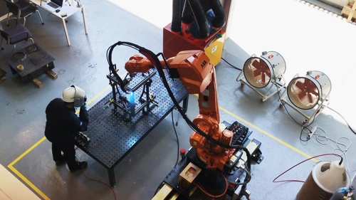 현대건설 산업용 로봇