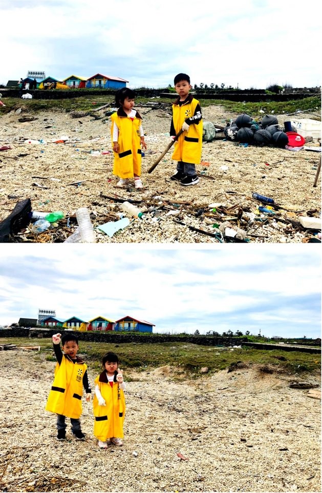 에버리치 직원들이 쓰레기를 수거한 뒤 주변이 깨끗해졌다. (에버리치 페이스북 캡처) 2019.12.7/그린포스트코리아