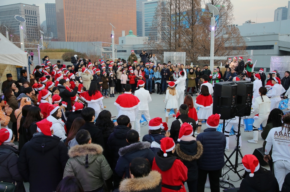 2018년 서울로 겨울축제 당시 모습. (사진 서울시 제공)/그린포스트코리아
