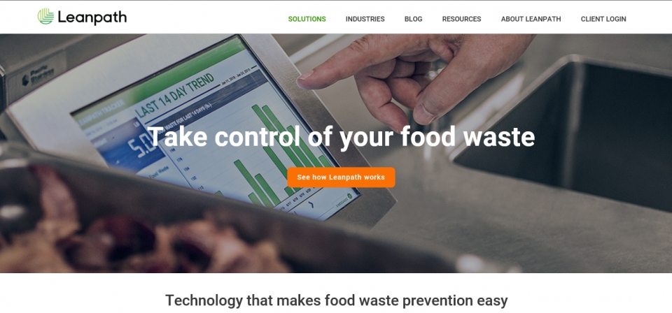 음식물쓰레기를 효과적으로 '컨트롤' 하기 위해서는 무엇이 필요할까. 푸드테크 기업들은 데이터와 IT기술에서 해법을 찾는다. (린패스 홈페이지 캡쳐)/그린포스트코리아