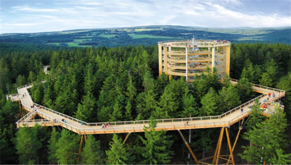 체코 리프노 국립공원 트리탑워크. (사진 환경부 제공)/그린포스트코리아