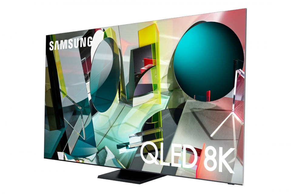 삼성전자 2020년형 QLED 8K TV가 해외에서 호평을 받고 있다. (삼성전자 제공)/그린포스트코리아