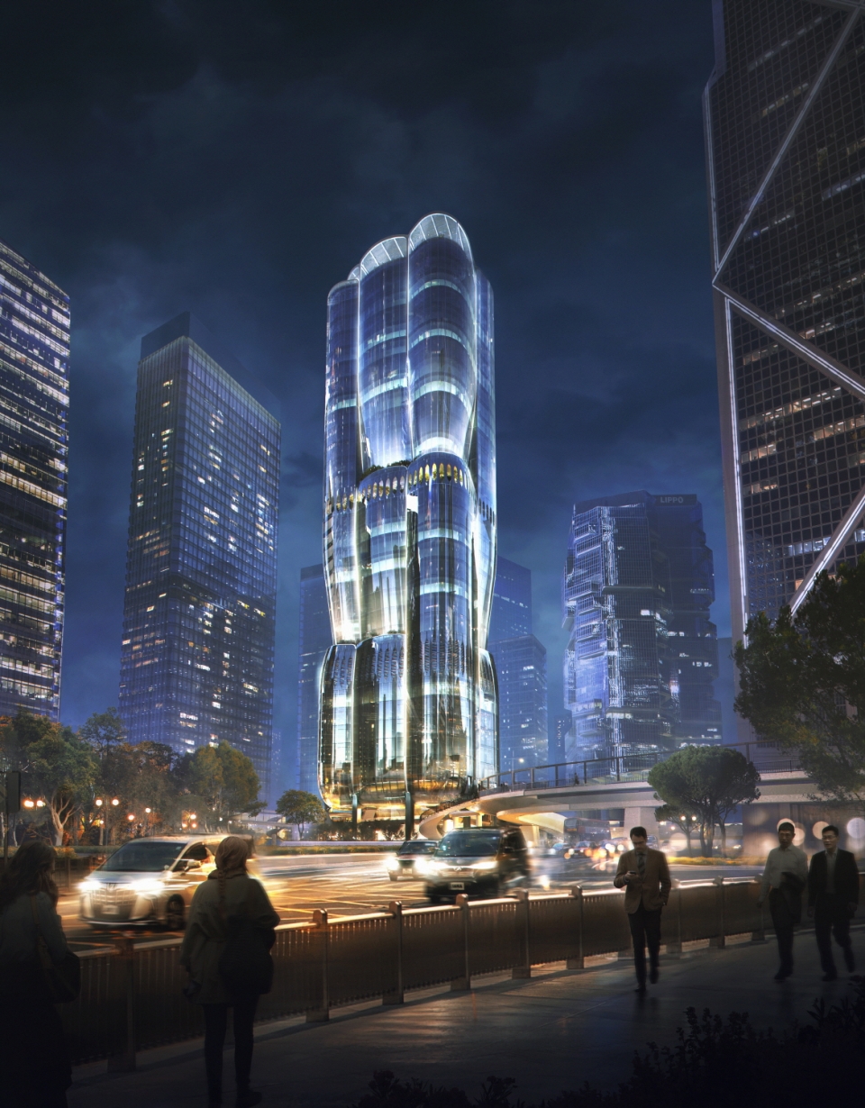 대우건설의 BMC기술이 적용될 홍콩 2 머레이 로드 타워. (헨더슨 랜드 디벨롭먼트, 대우건설 제공)/그린포스트코리아