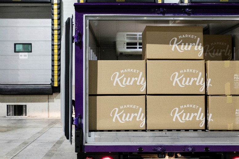 2021년 세계 월드스타 패키징 어워드에 선정된 마켓컬리 냉동 종이 박스. (마켓컬리 제공)/그린포스트코리아