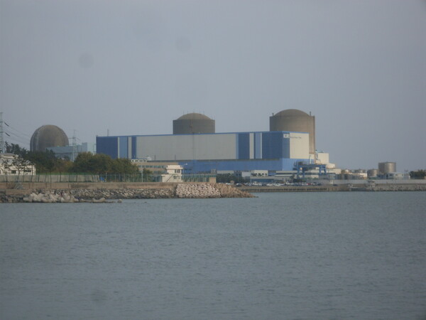 2017년 폐쇄가 결정된 고리 원자력발전소 1호기 전경(사진 권승문 기자)/그린포스트코리아