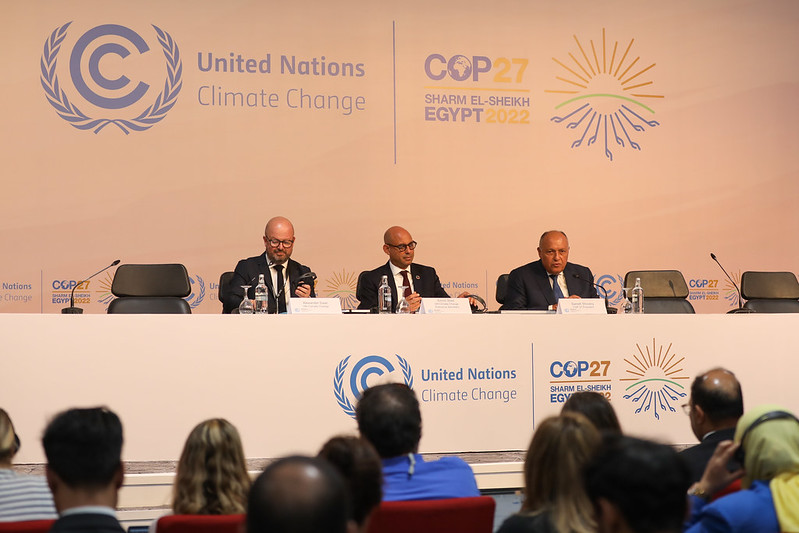 제27차 유엔기후변화협약 당사국총회(COP27)가 6일(현지시간) 이집트 샤름 엘 셰이크에서 개막했다. 오는 18일까지 열리는 이번 총회는 UNFCCC 198개 당사국이 참여할 예정이다.(UNFCCC 제공)/그린포스트코리아