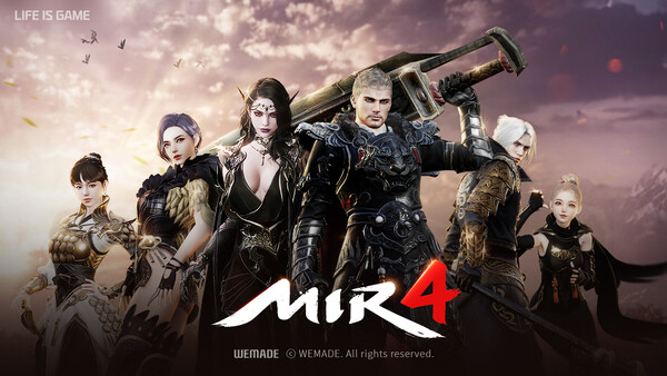 위메이드 미르4 대표 이미지.(사진=위메이드)/그린포스트코리아