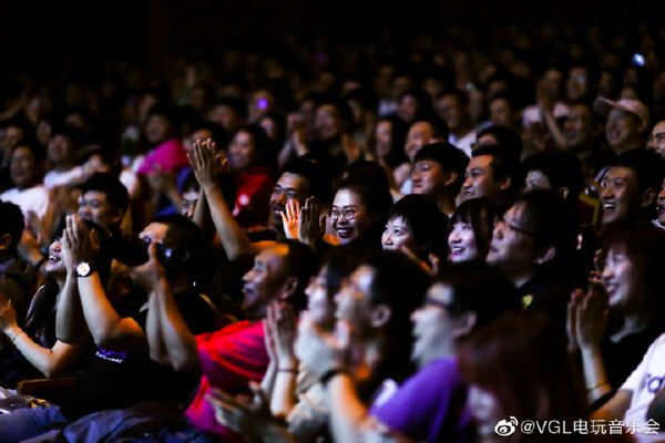 2019년 중국 VGL 공연에 참가한 관람객들(사진-VGL 웨이보)/그린포스트코리아