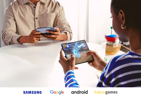 갤럭시 스마트폰 사용자에게 최상의 게임 경험 제공을 위해 구글, 카카오게임즈와 '아레스: 라이즈 오브 가이언즈'의 최적화에 협력한 삼성전자(사진=삼성전자)/그린포스트코리아