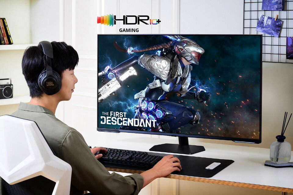세계 최초로 'HDR10+ GAMING' 기술을 넥슨 신작 게임 '퍼스트 디센던트'에 적용하는 삼성전자.(사진=삼성전자)/그린포스트코리아