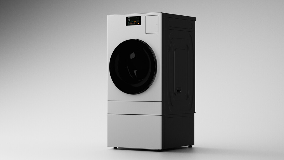 삼성전자가 'IFA 2023'서 공개하는 세탁기 한 대로 건조까지 가능한 신제품 이미지. (사진=삼성전자)/그린포스트코리아