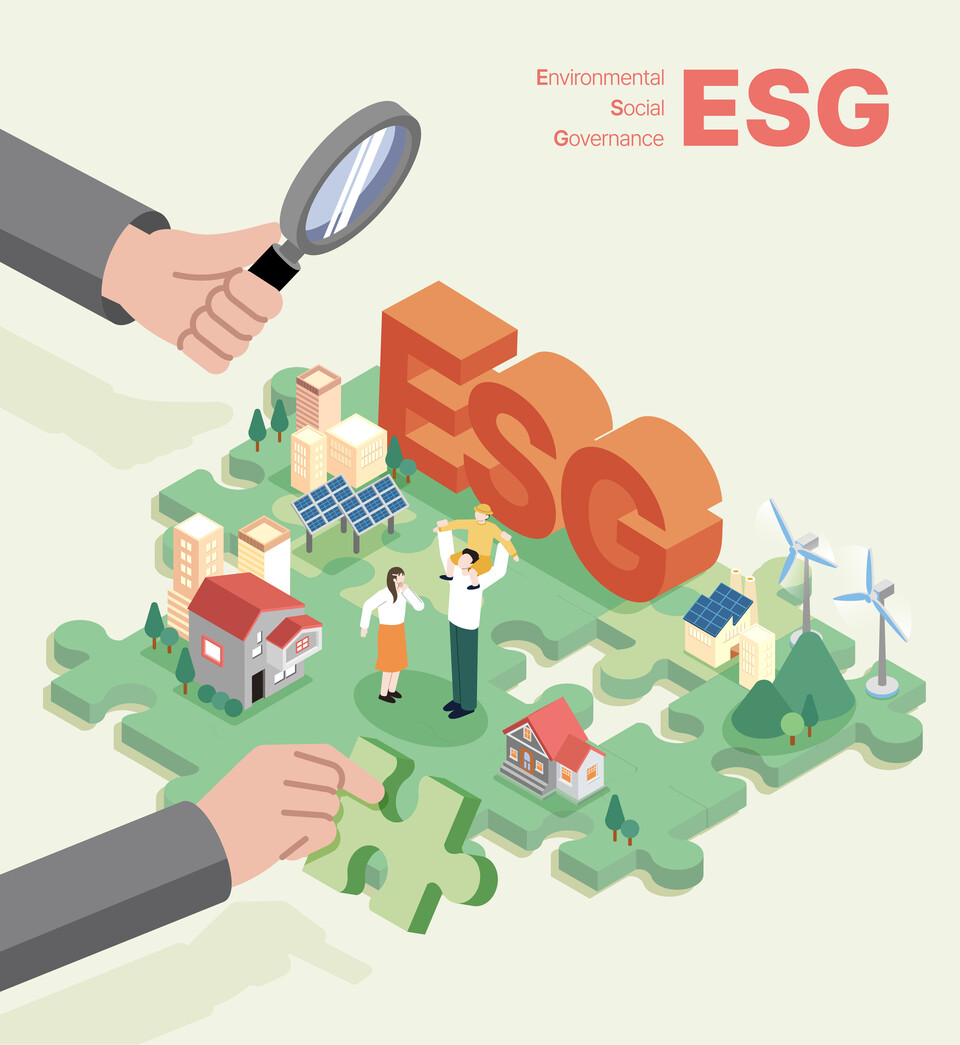 한국경제인협회가 14일 발간한 '2023 K-기업 ESG 백서'에 따르면 국내 기업들이 지속가능경영보고서 발간과 ESG 경영체계 구축에 적극적으로 나서고 있는 것으로 나타났다. (사진=클립아트코리아)/그린포스트코리아