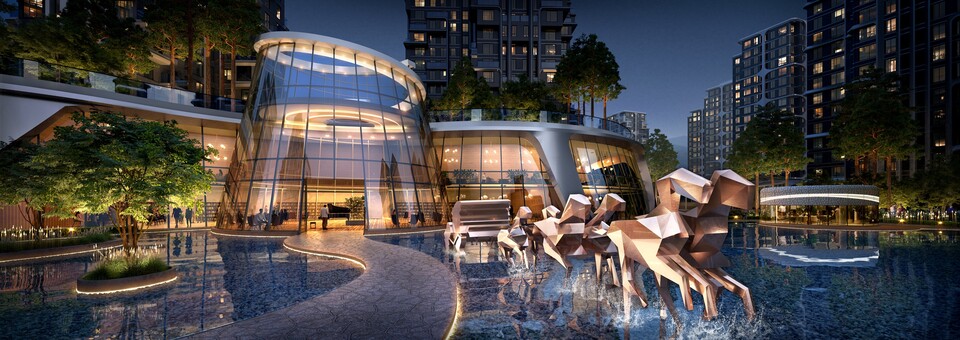 현대건설과 자비에 베이앙이 설계한 골든캐리지. /현대건설 제공