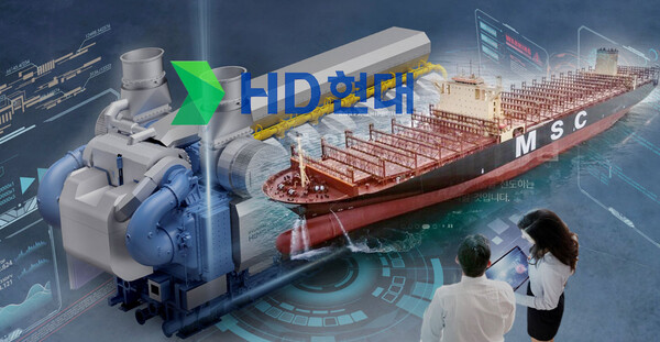 HD한국조선해양이 영업이익 408% 증가라는 '어닝서프라이즈'를 기록하며 HD현대의 성장을 이끌었다.이미지 자료=HD한국조선해양, 그래픽 =그린포스트코리아