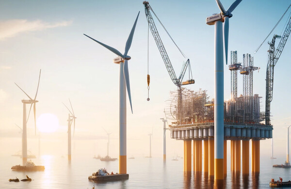 해상풍력특별법이 소위에 통과한 이후 업계에서는 산업 활성화가 한층 더 속도를 낼 것으로 기대하고 있다./이미지=챗GPT