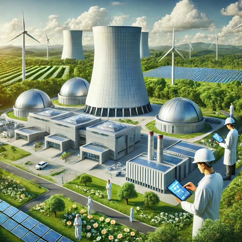 고준위방폐장법이 산업통상자원중소벤처기업위원회 전체회의에 통과함에 따라 안정적으로 신규 원전을 건설할 수 있는 근거가 마련될 전망이다./챗지피티 이미지