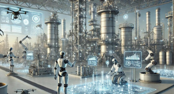 정유업계가 AI를 사업 전반에 적용하며 불확실성이 높아지는 산업 환경에 대응하고 있다./챗GPT 제공