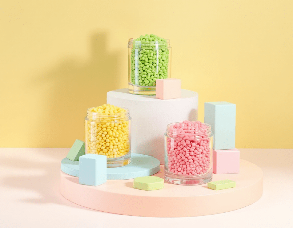 화장품 용기·포장재에 적용 가능한 LG화학 친환경 소재들./LG화학 제공