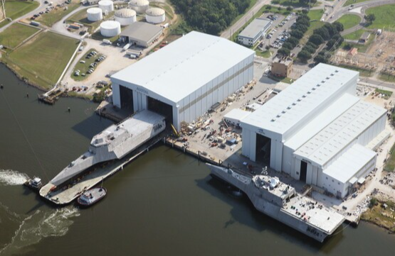 오스탈 미국 모빌 조선소 전경./오스탈 홈페이지