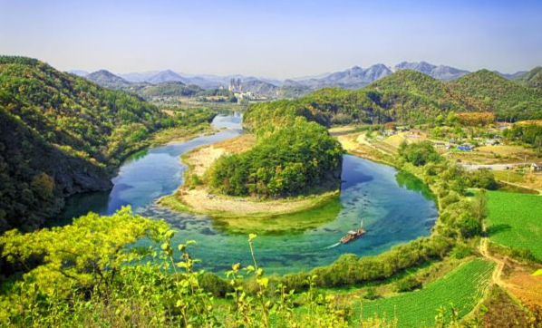 영월군 한반도 지형. /영월군청