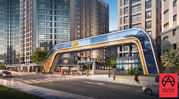 아시아 디자인 프라이스 위너에 선정된 힐스테이트 e편한세상 문정 문주./현대엔지니어링 제공