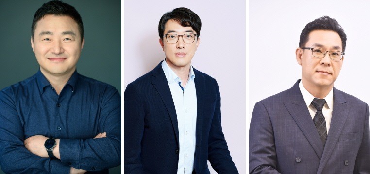 왼쪽부터 노태문 삼성전자 MX사업부장 사장, 최원준 삼성전자 MX사업부 개발실장 겸 운영팀장(사장), 김철기 삼성전자 MX사업부 전략마케팅실장(부사장). /삼성전자 제공