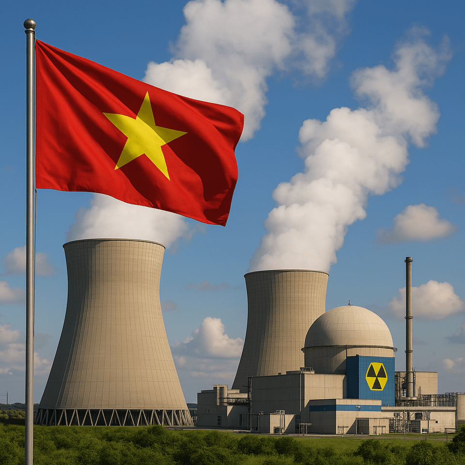 베트남이 원전 사업을 재개하면서 한국 기업들로 구성된 팀 코리아가 베트남 원전 시장 수주전에 본격 참여할 전망이다./챗GPT 이미지 생성