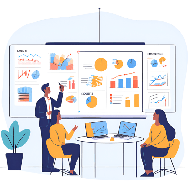 디폴트옵션으로 퇴직연금 수익률 높이는 비법./ AI 캔바(CANVA) 생성 이미지