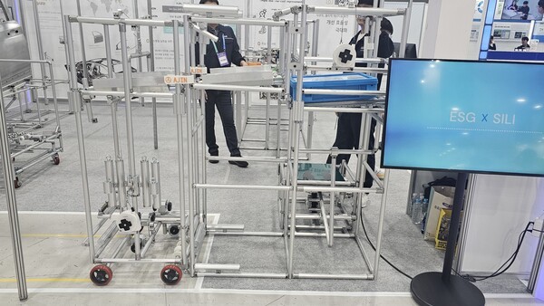 아진산업이 개발하고 있는 자연 동력으로 전기 사용량을 줄이는 공정혁신 솔루션. /사진=임호동 기자