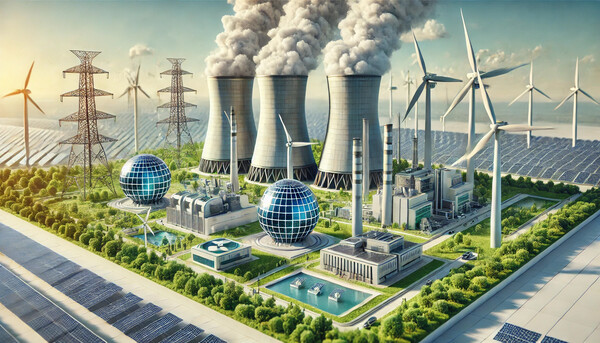 조기 대선을 앞두고 대선주자들이 기후·에너지에 대한 청사진을 발표하고 있다. /인공지능생성 이미지