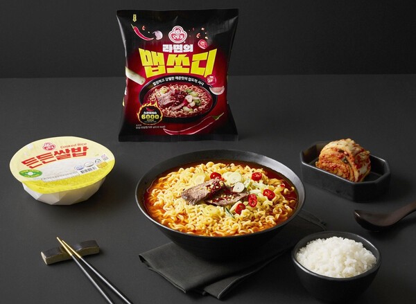 오뚜기가 매운 맛을 강조한 신제품 '라면의 맵쏘디'를 출시한다./오뚜기 제공