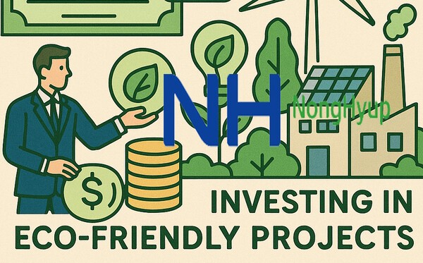 NH농협금융지주가 ESG(환경·사회·지배구조)경영 일환으로 녹색금융·전환금융 사업을 추진한다./인공지능생성 이미지