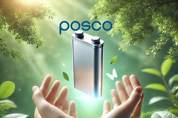 포스코홀딩스가 전기차 시장의 일시적 수요 정체기인 ‘캐즘(Chasm)’을 오히려 기회로 삼아 이차전지 소재 시장 선점에 속도를 낸다./인공지능생성이미지