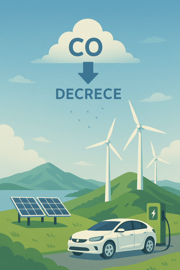 트럼프 행정부 출범으로 인한 기후정책 불확실성 증가에도 탄소중립 대응과 탄소저감 기술 개발이 지속 필요하다는 주장이 나온 대한상의의 '국내 기업의 탄소중립 대응 실태와 정책과제 보고서'. /인공지능 생성 이미지