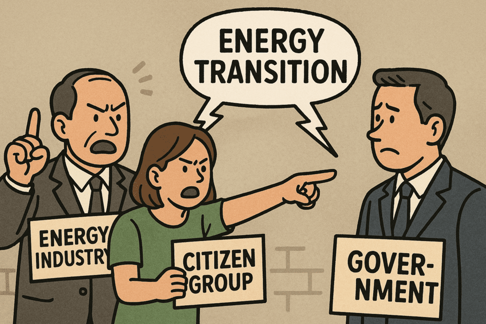 차기 대선을 앞두고 시민환경단체가 재생에너지 확대와 '정의로운 전환'을 요구하는 목소리를 높이고 있다./인공지능이미지 생성