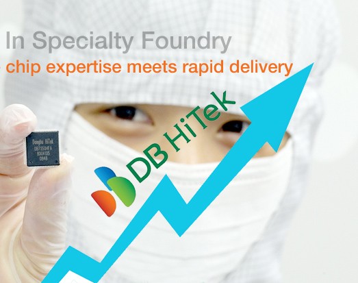 파운드리(반도체 위탁생산) 전문기업 DB하이텍이 DB그룹의 새로운 ‘캐시카우’(현금창출원)로 급부상하고 있다./DB하이텍 홈페이지 이미지, 그래픽=그린포스트코리아