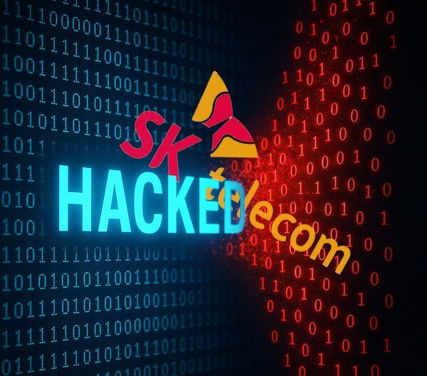 지난달 발생한 유심 정보 유출 사태로 연일 홍역을 앓고 있는 SK텔레콤. /AI 생성 이미지.