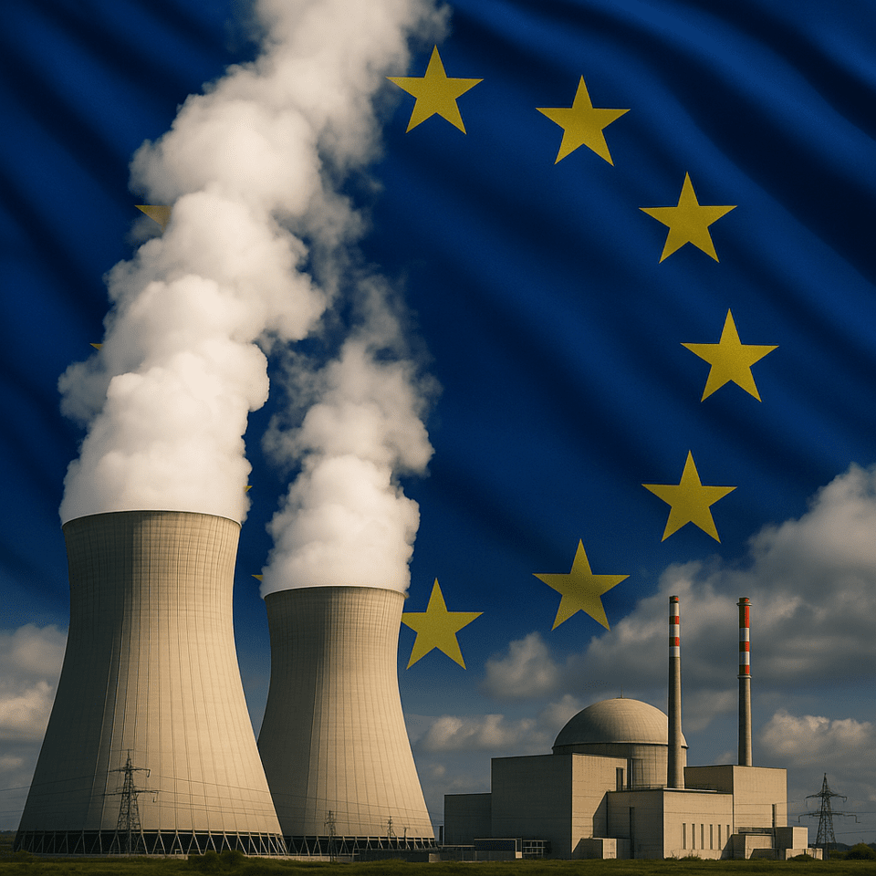 에너지 안보, 탄소중립, 전력 수급 확보의 중요성이 커지면서 탈원전에 앞장섰던 유럽 주요국들이 잇달아 '원전 부활' 대열에 합류하고 있다./인공지능이미지 생성