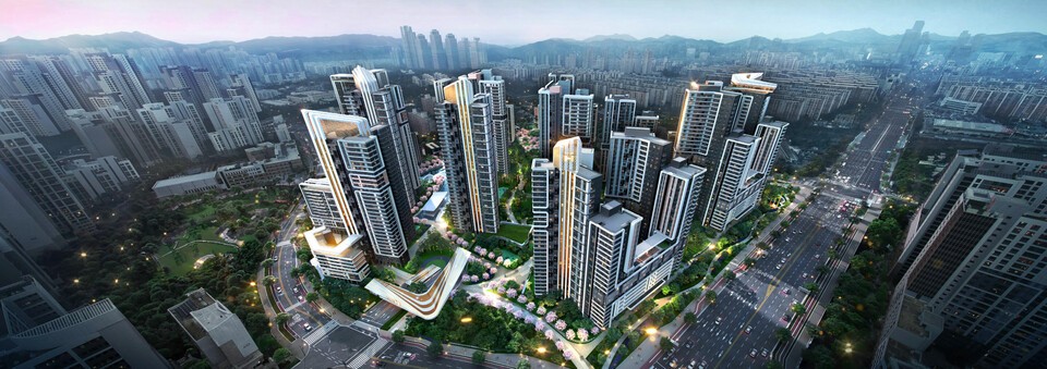 개포주공 6·7단지 재개발 조감도./현대건설 제공