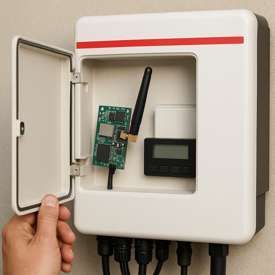 정부가 최근 불거진 중국산 태양광 인버터의 불법 통신장치 설치 가능성을 두고 태양광 업계와 의견 청취를 했다./인공지능 이미지 생성