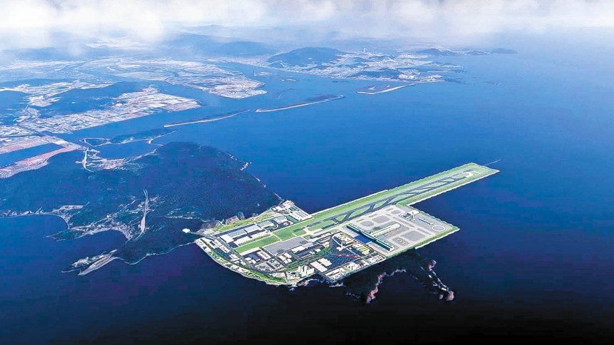 부산 가덕도신공항 부지./부산시 제공